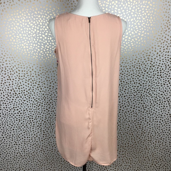 🍑Blu Pepper Floral Sleeveless Tunic Dress Large - Picture 4 of 7